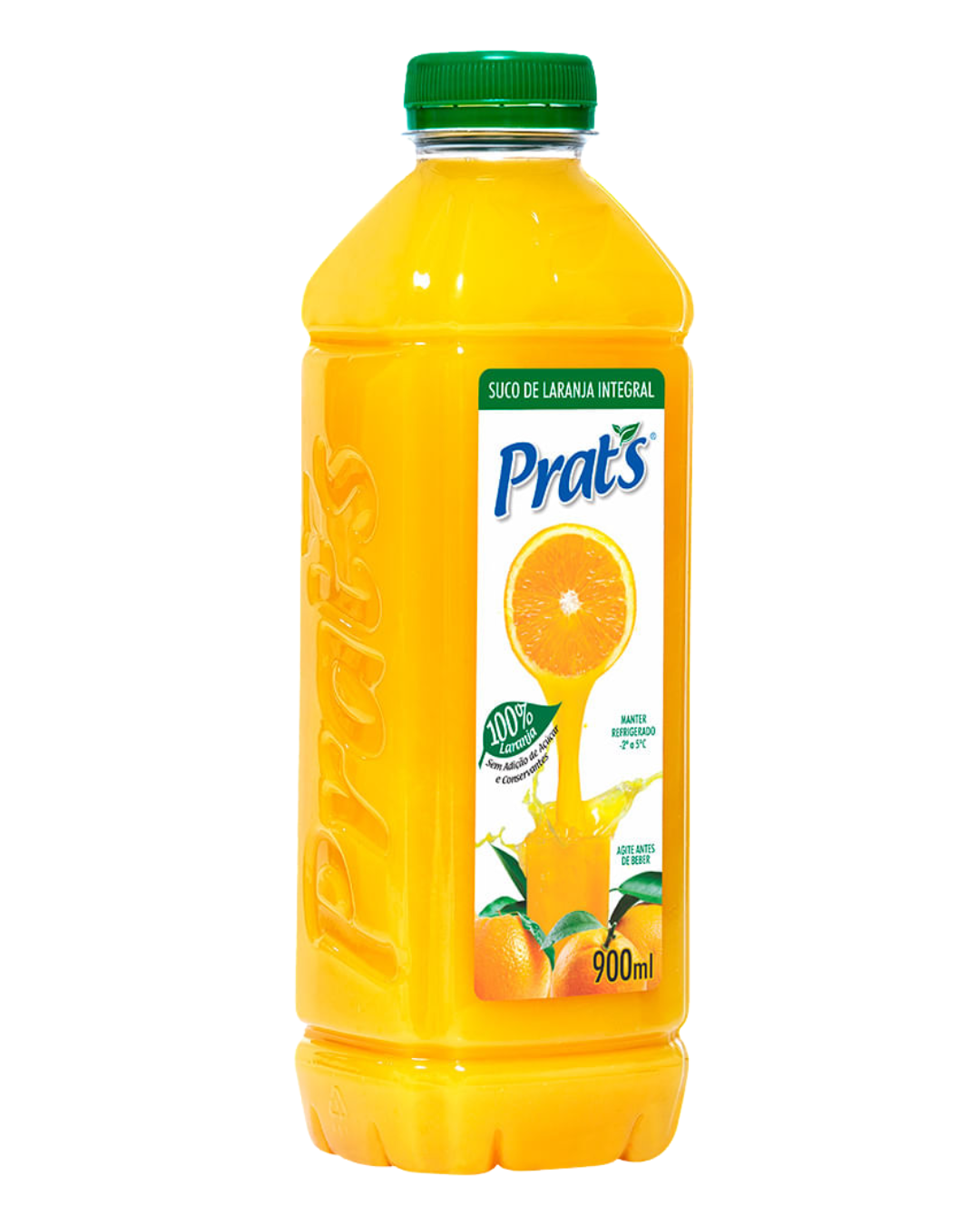 Suco Refrigerado Laranja Prats PET 900ml