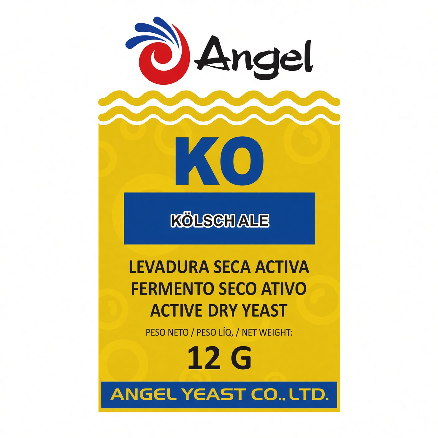 Levedura Fermento Angel Yeast KO 12g