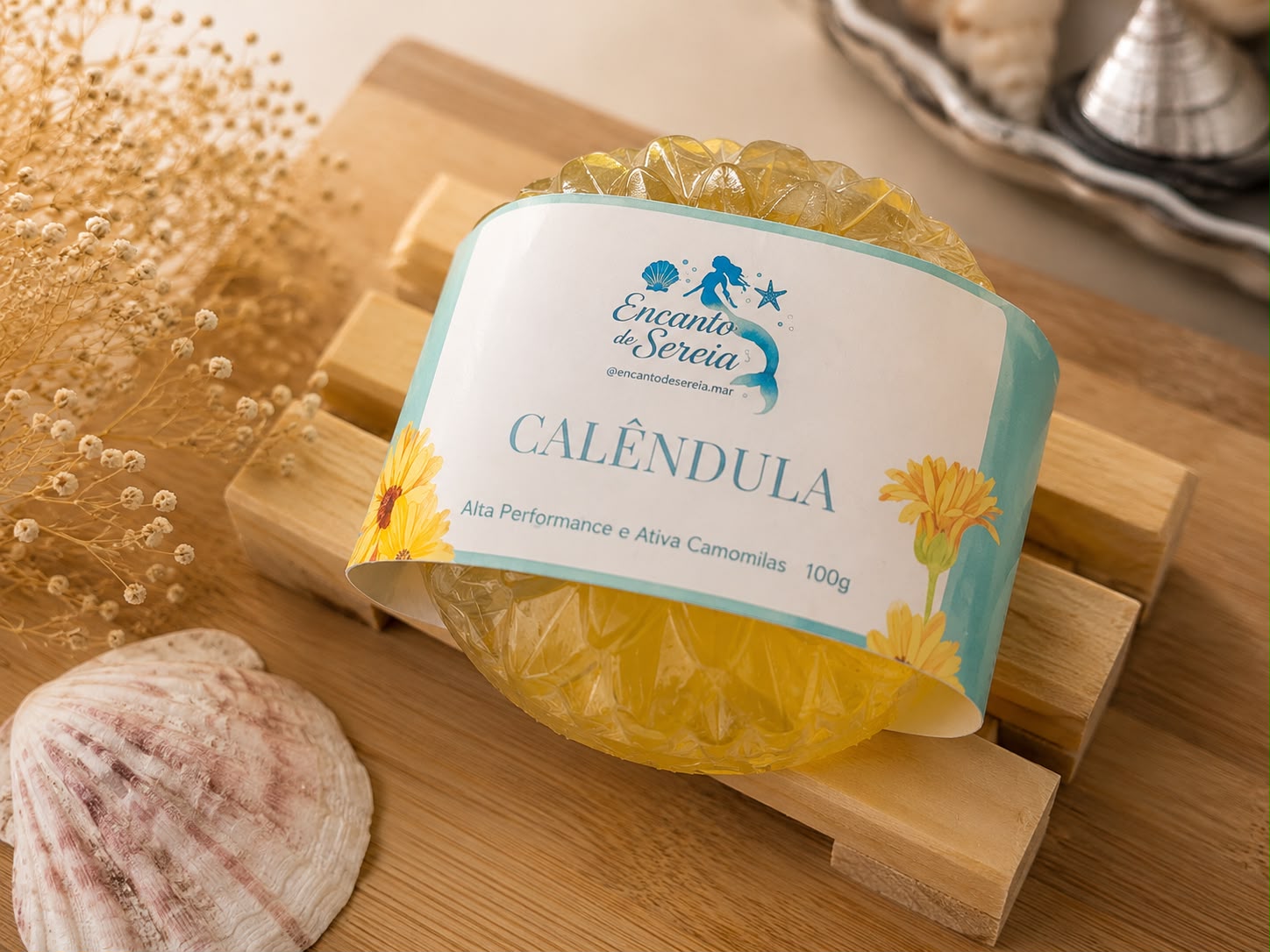 Sabonete de Calêndula