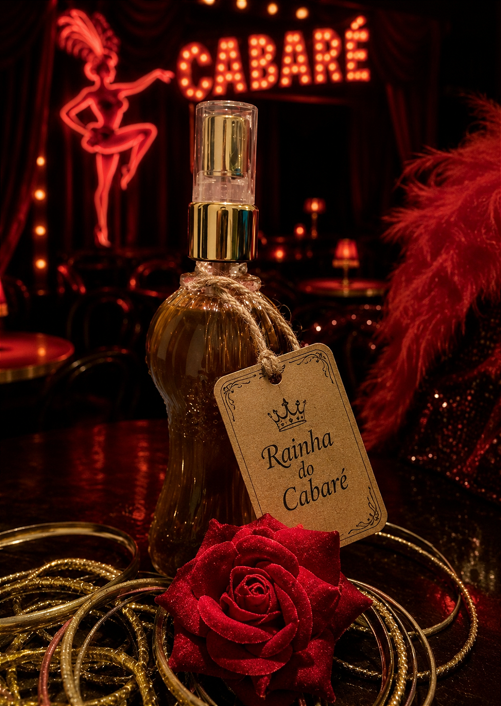 Perfume Luxo Pomba Gira Rainha do Cabaré
