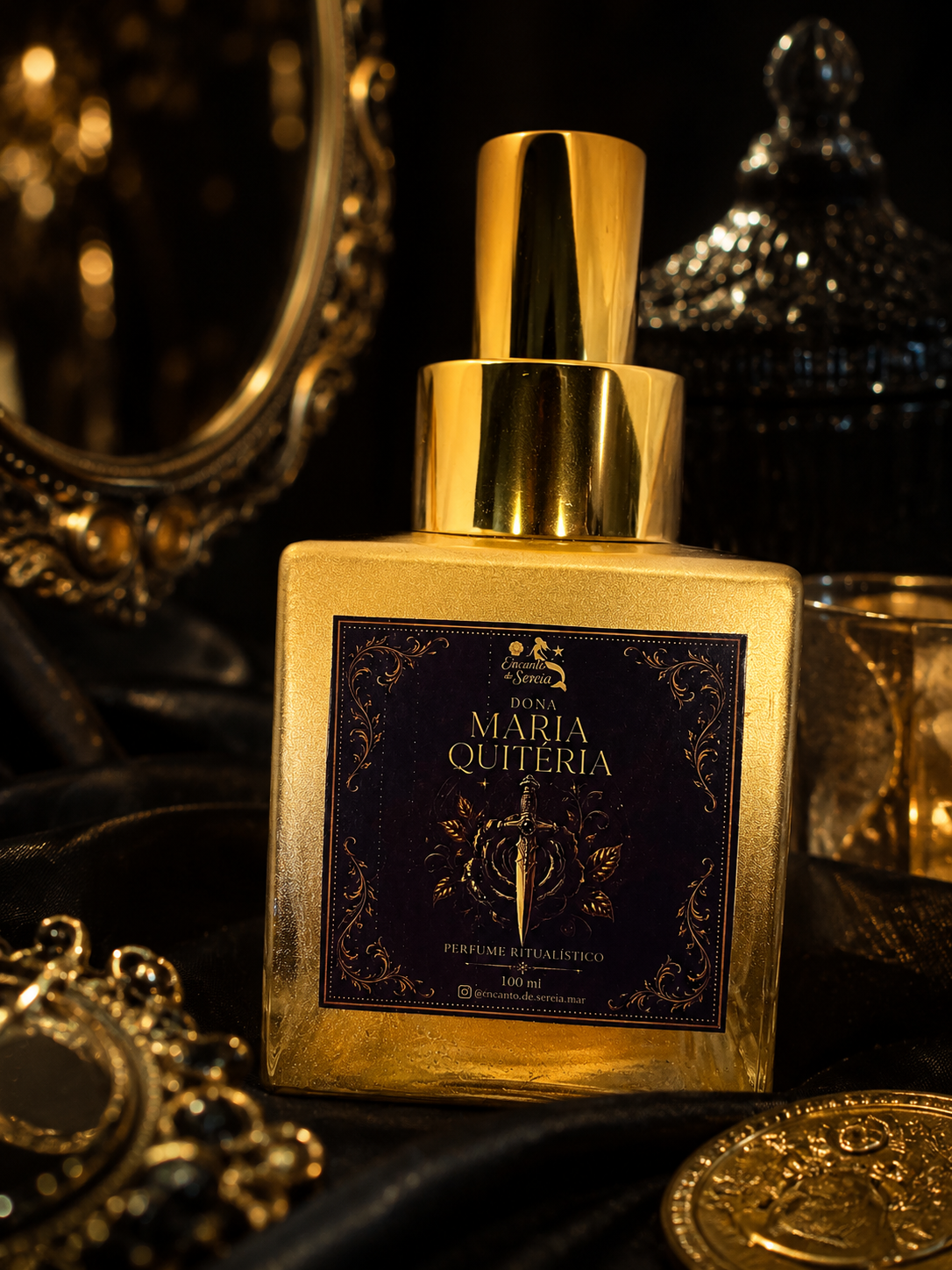 Perfume Luxo Pomba Gira Dona Maria Quitéria