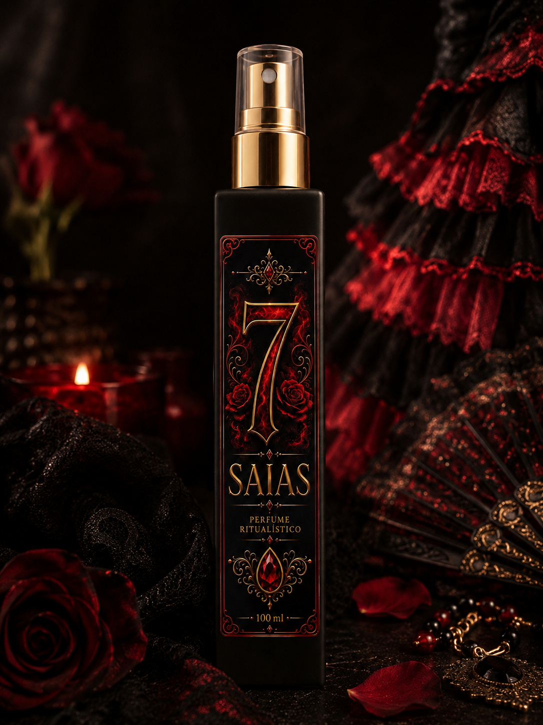 Perfume Luxo Pomba Gira Dona 7 Saias