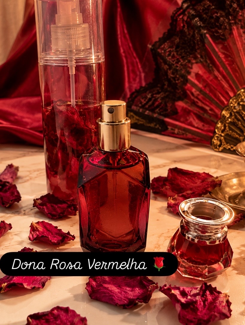 Perfume Ritualístico PG Dona Rosa Vermelha