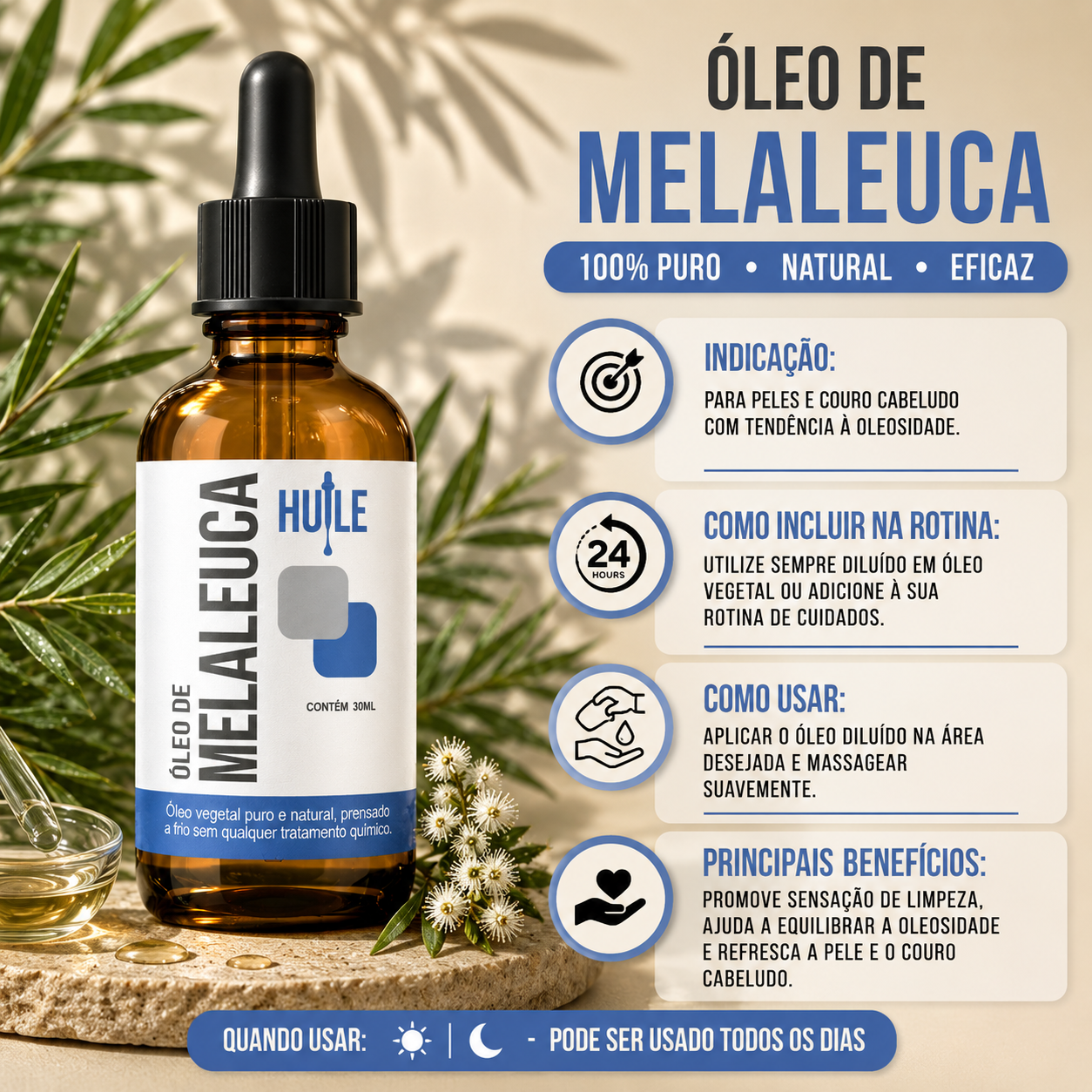 Kit 2x Óleo Melaleuca