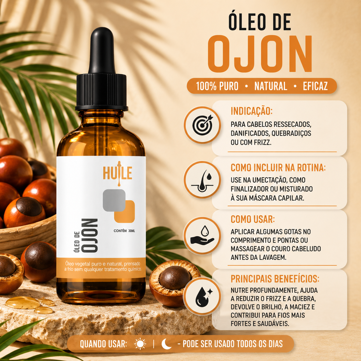 Kit 2x Óleo de Ojon