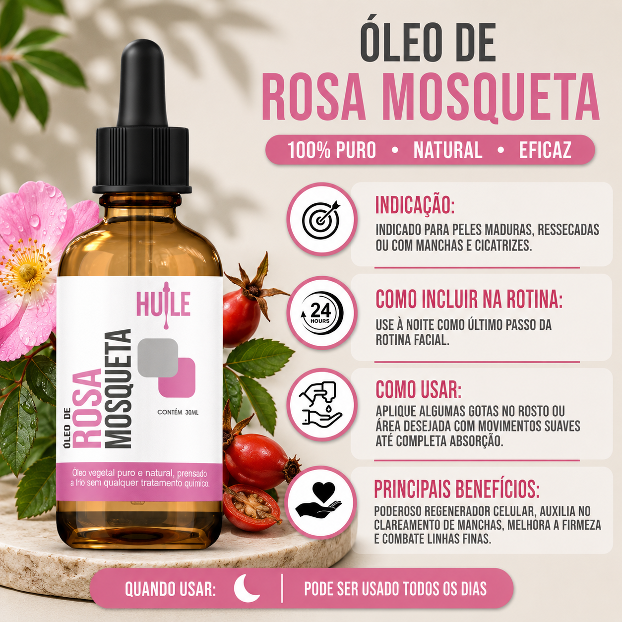 Kit 2x Óleo de Rosa Mosqueta