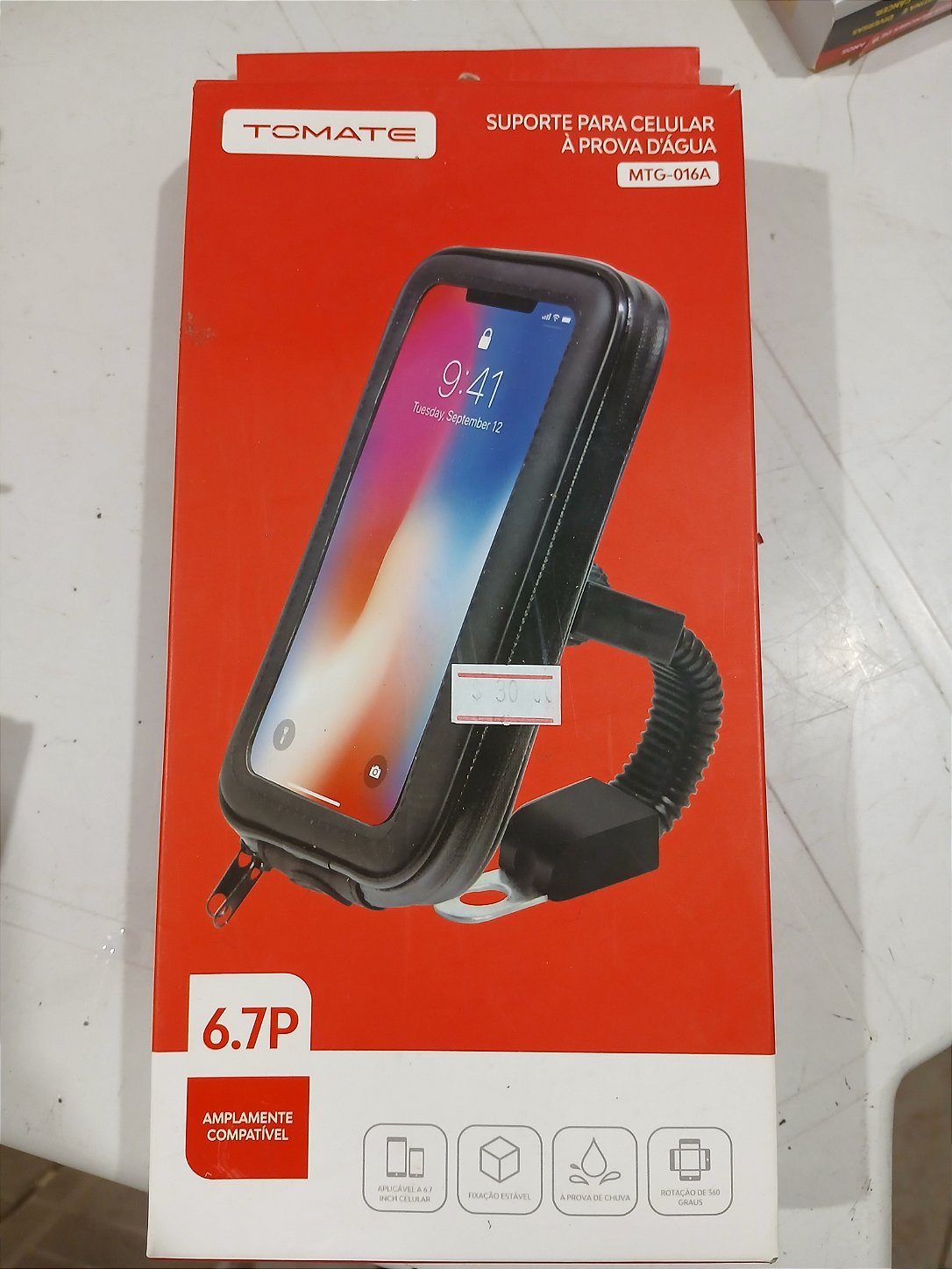 Suporte de celular a Prova D'água