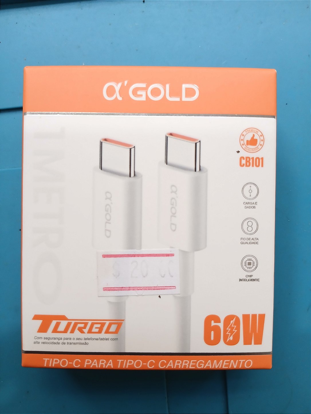 Cabo Tipo-C para Tipo-C