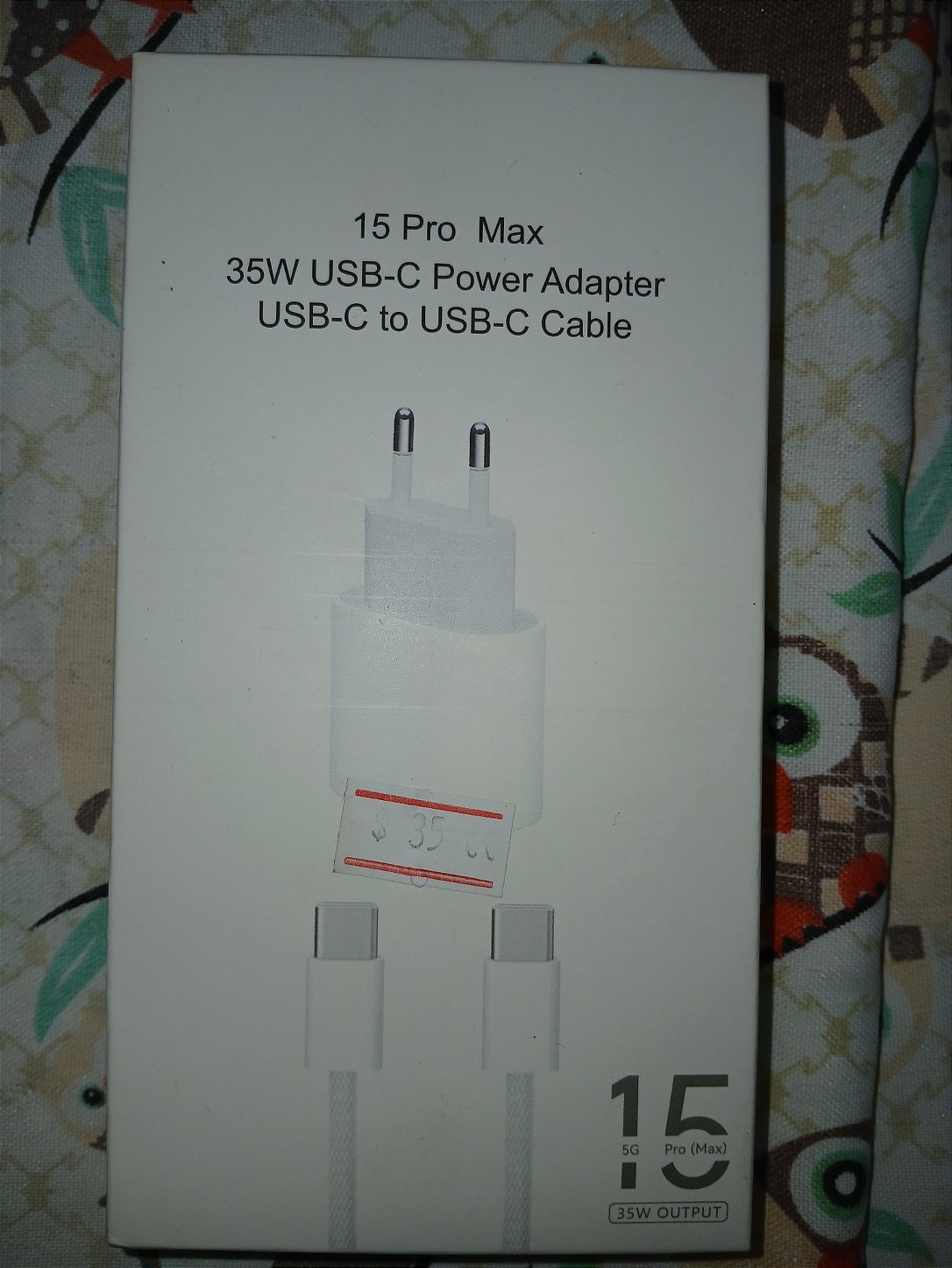 Carregador Tipo-C para Tipo-C