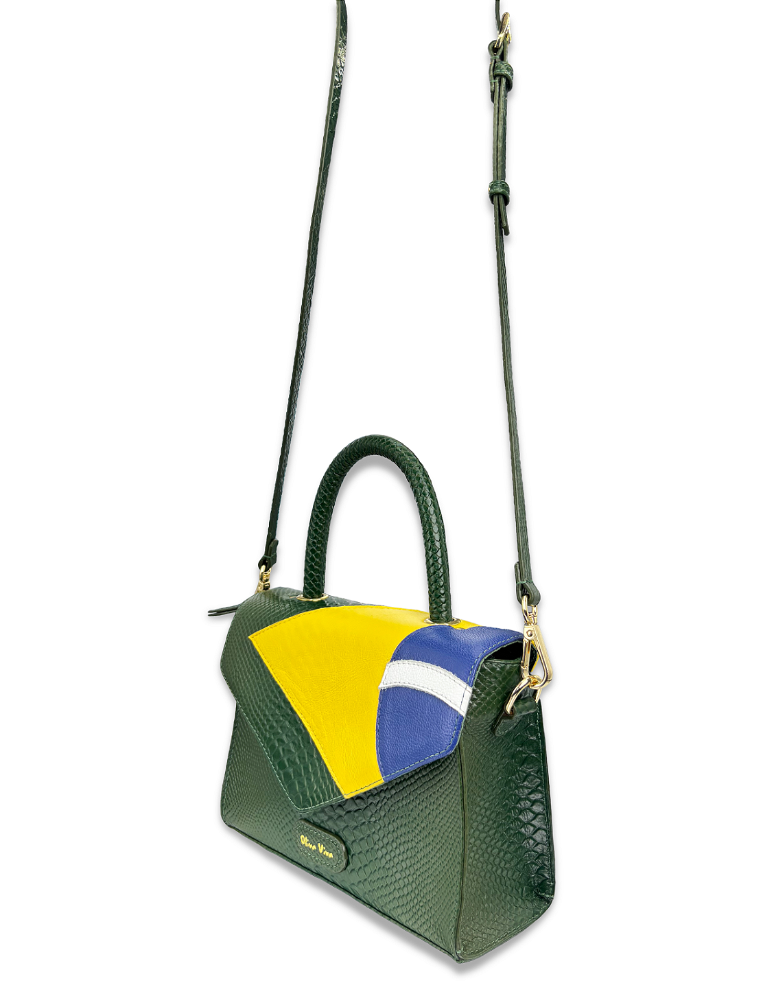 Bolsa Brasil Vereda Tropical Couro Legítimo - Brasilidade que Inspira