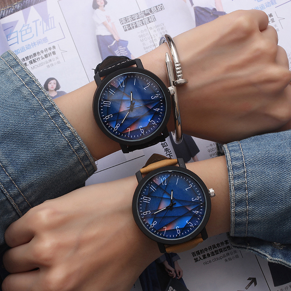 Relógio feminino de pulso de quartzo grande, relógio feminino, horas femininas,