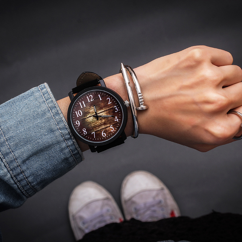 Relógio feminino de pulso de quartzo grande, relógio feminino, horas femininas,