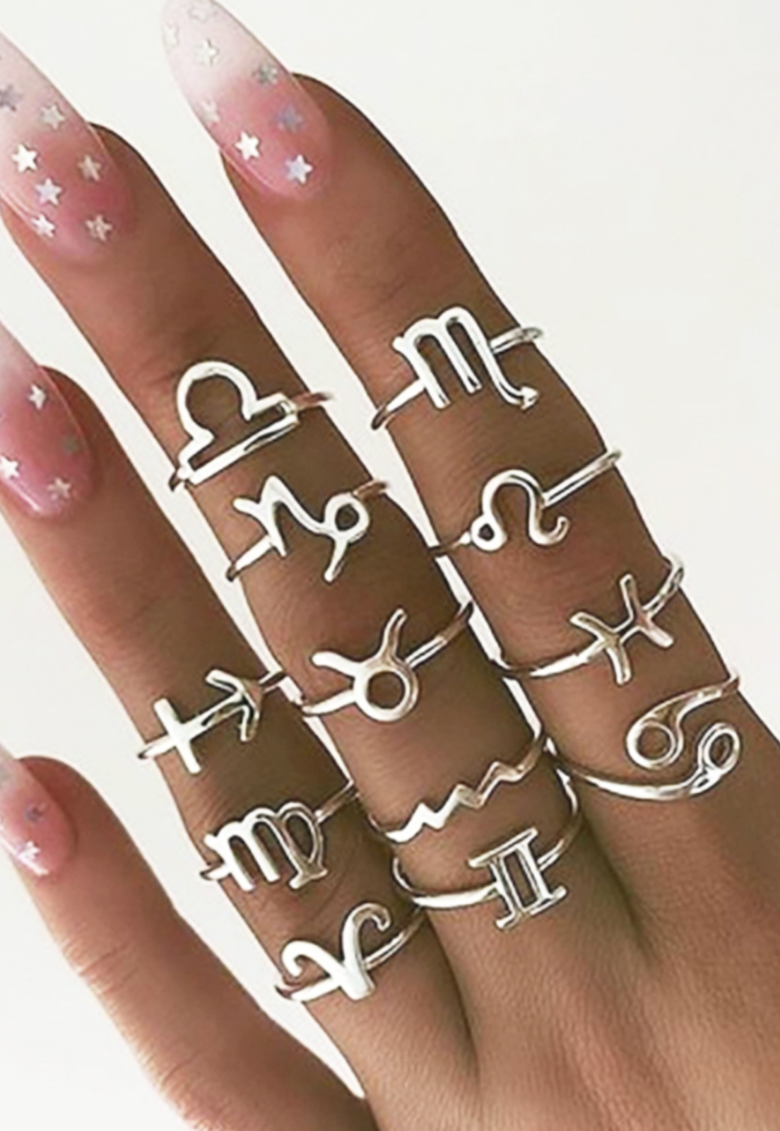 Anel Signo Peixes Prata 950