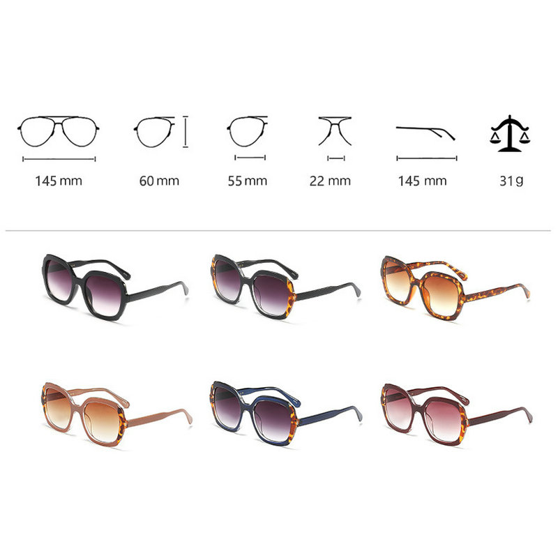 Óculos de leitura quadrados grandes cinza, lentes cinza, para presbiopia, para h