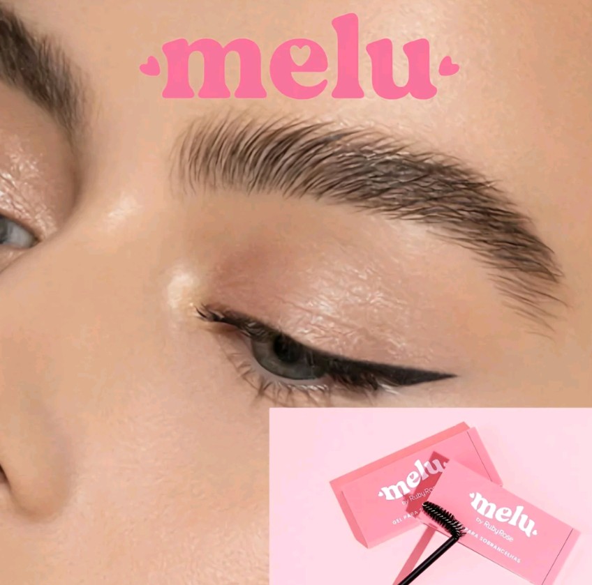 Gel para Sobrancelhas Melu by Ruby Rose Fixação Duradoura e Efeito Brow Lamination