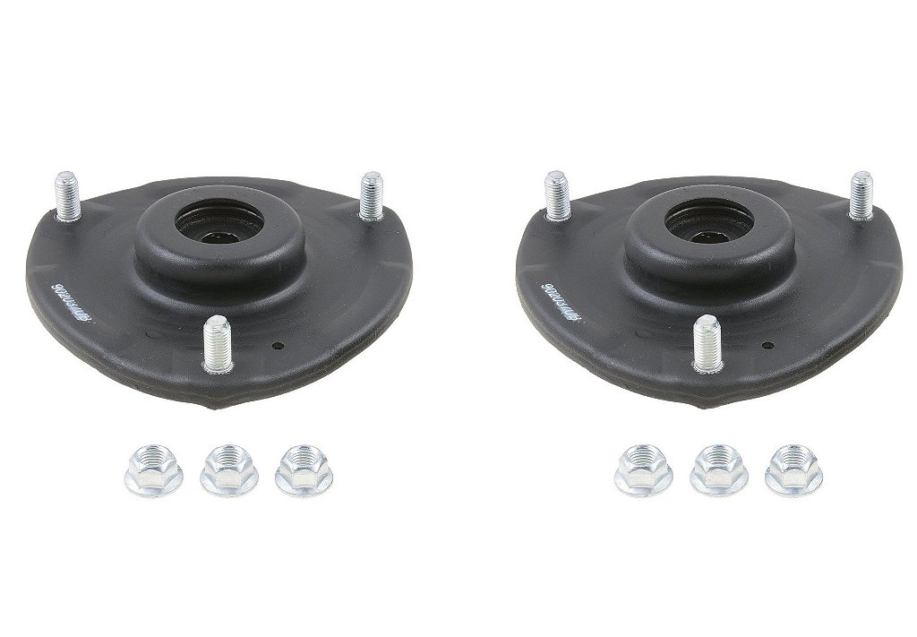 Coxim / Batente do amortecedor Dianteiro Kia Sorento 3.5 V6 ano 2011 a 2014 - O PAR - Com parafusos - Original