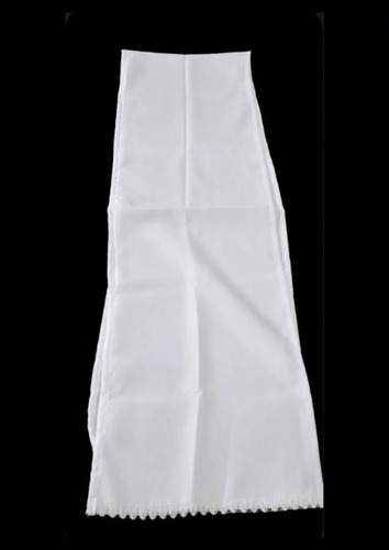 Pano de cabeça Umbanda e Candomblé branco liso