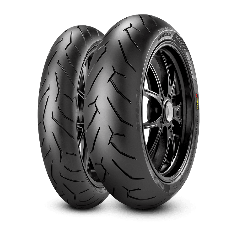 Pneu 120/70 ZR17 Pirelli Diablo Rosso 2 Dianteiro