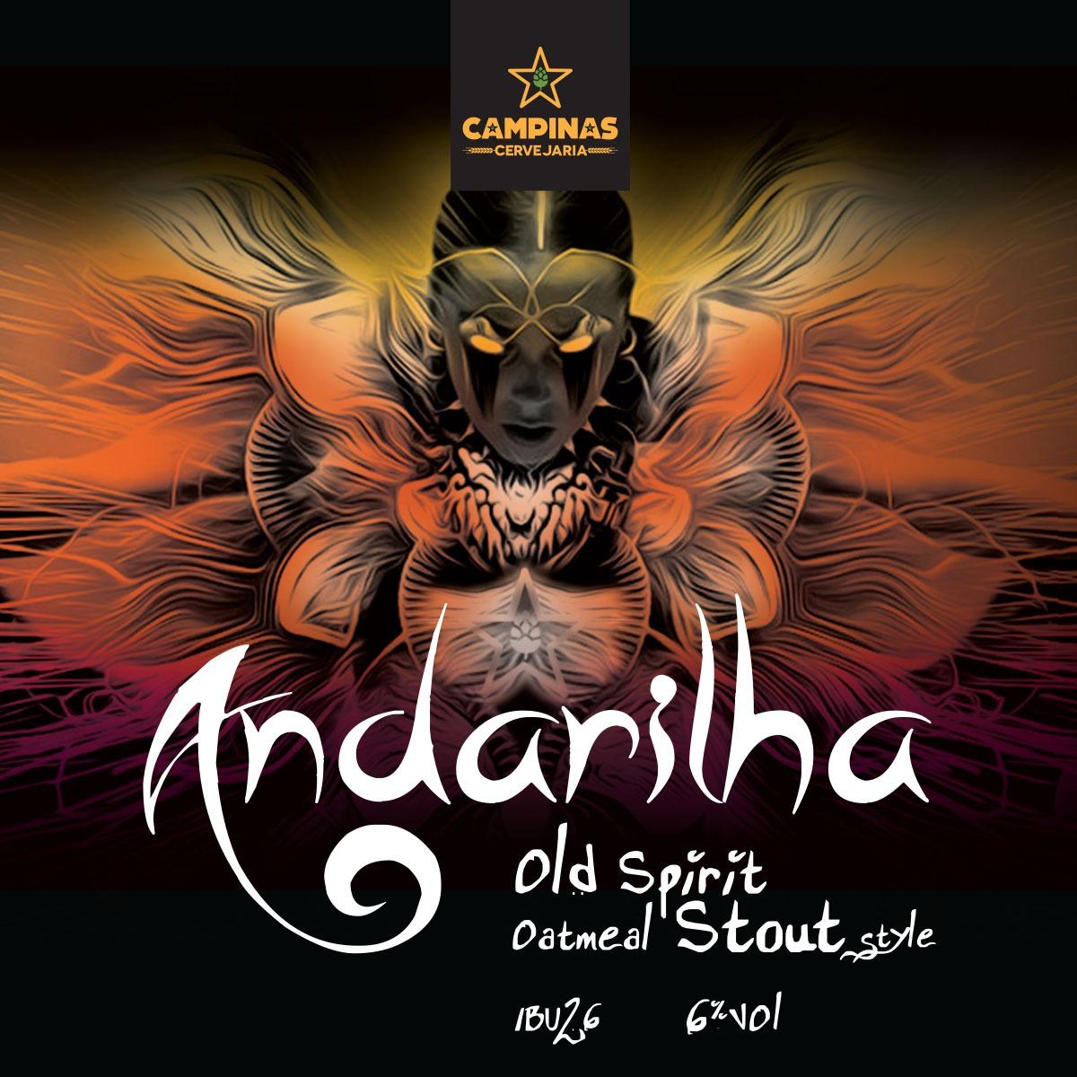 Cerveja Campinas Andarilha Stout 500 ml