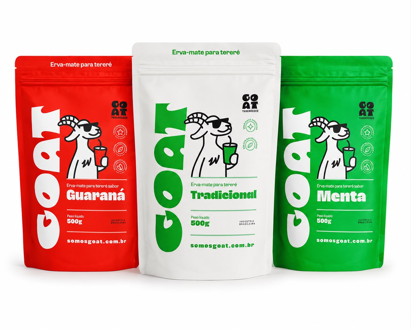 Erva Mate Para Tereré 500g 100% Natural - Guaraná