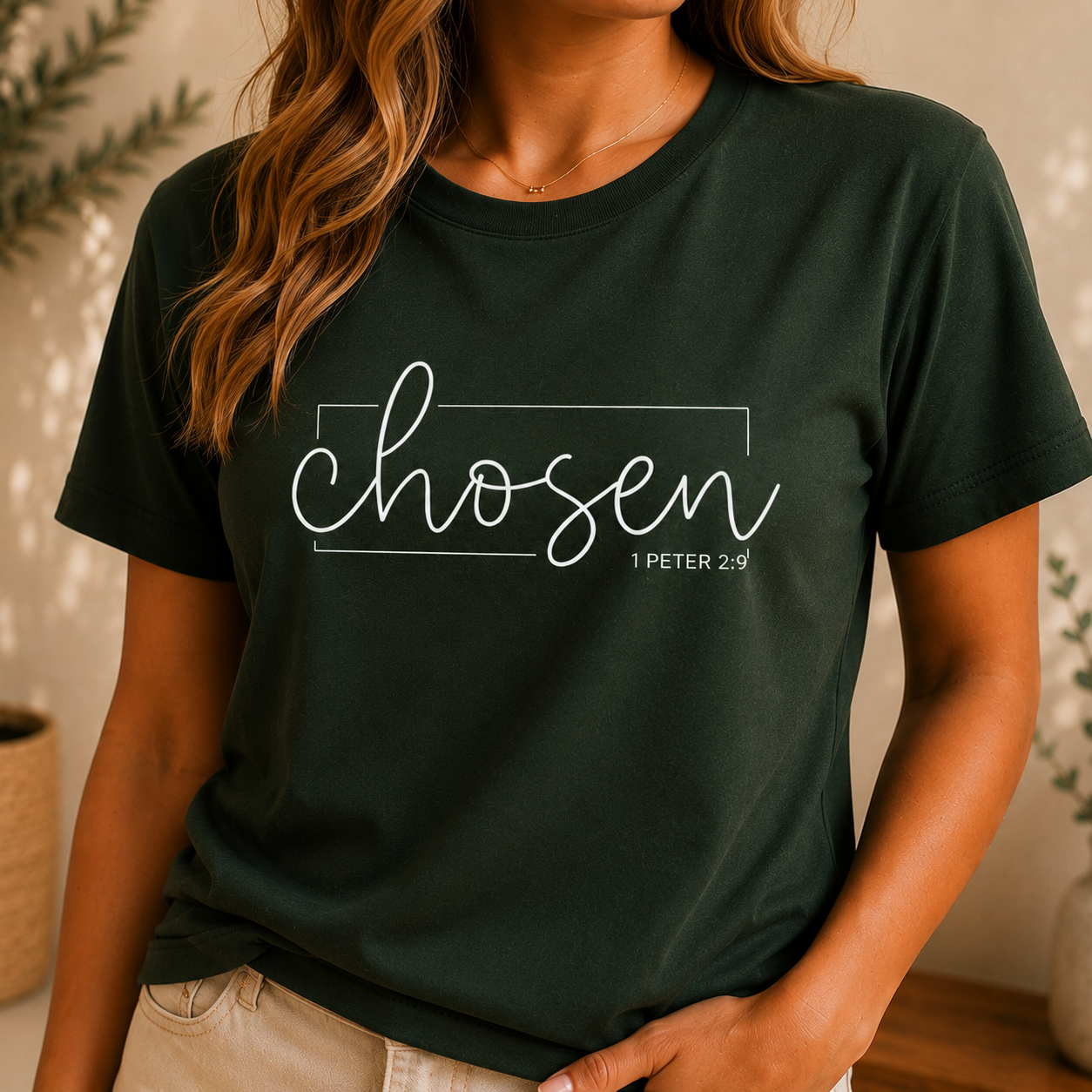Camiseta Feminina Chosen - ESCOLHIDA