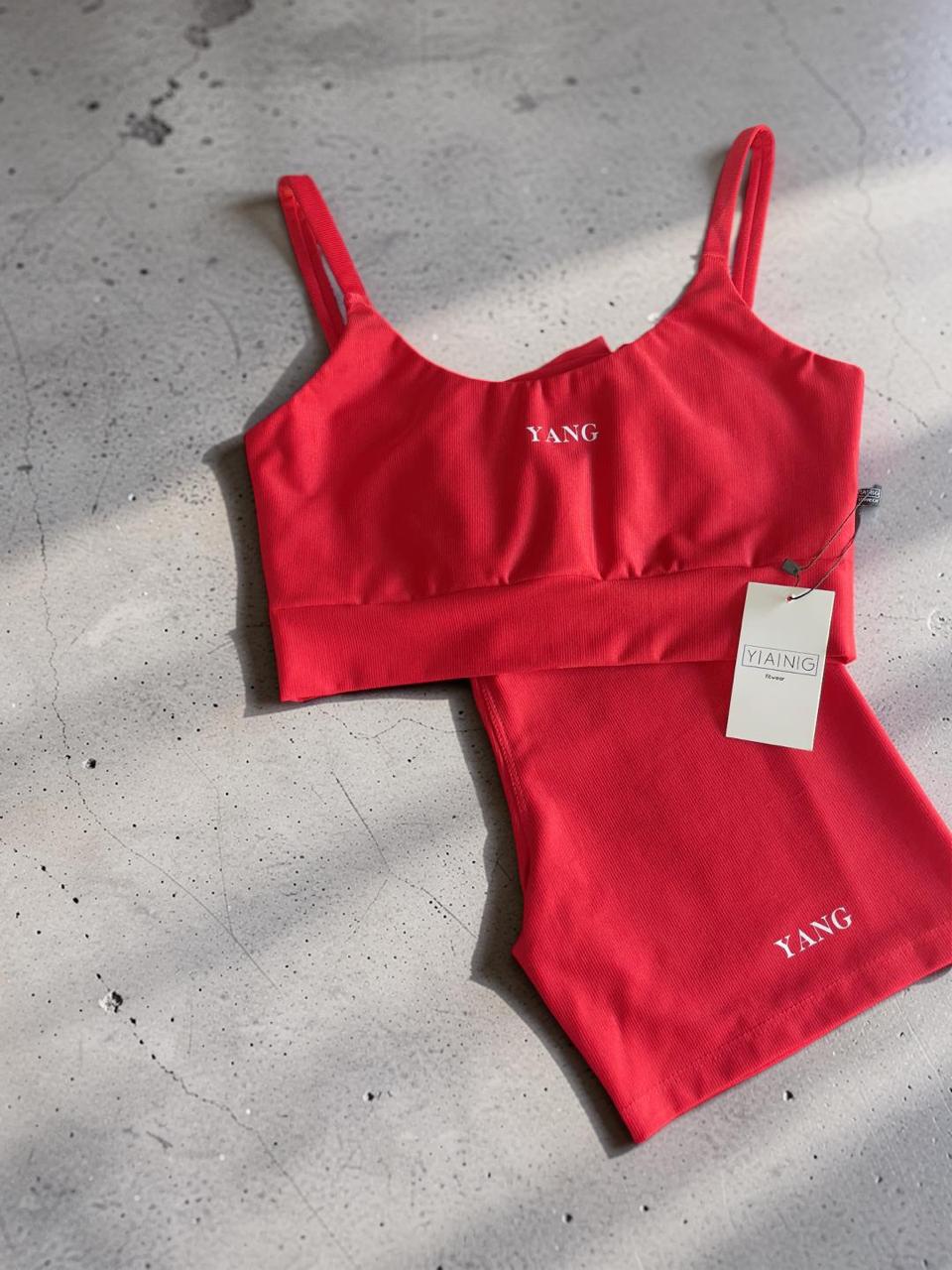 Conjunto Fitness Canelado