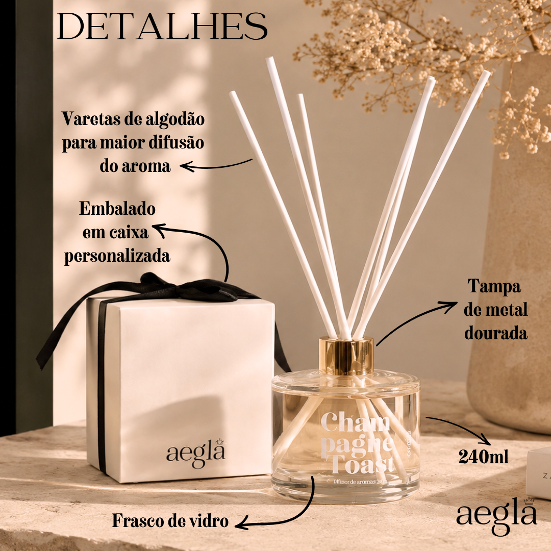 Difusor Champagne Toast - Pêssego com Champanhe