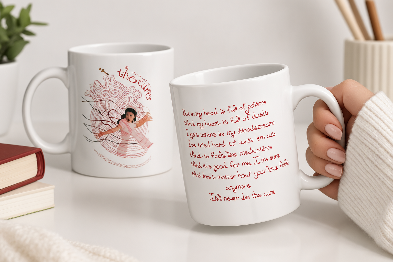 Caneca The Cure com Estampa Exclusiva