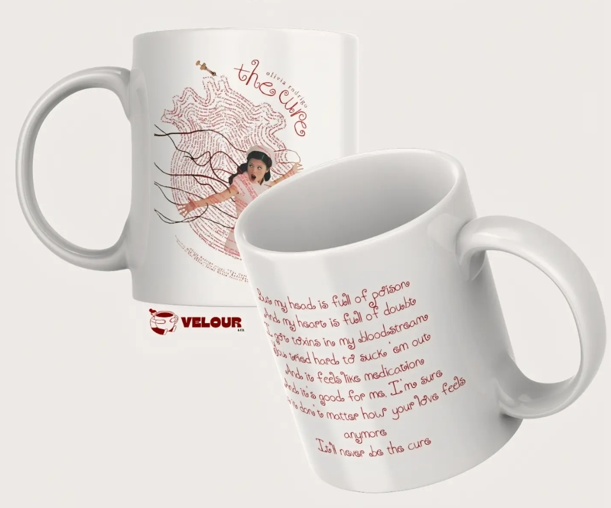 Caneca The Cure com Estampa Exclusiva