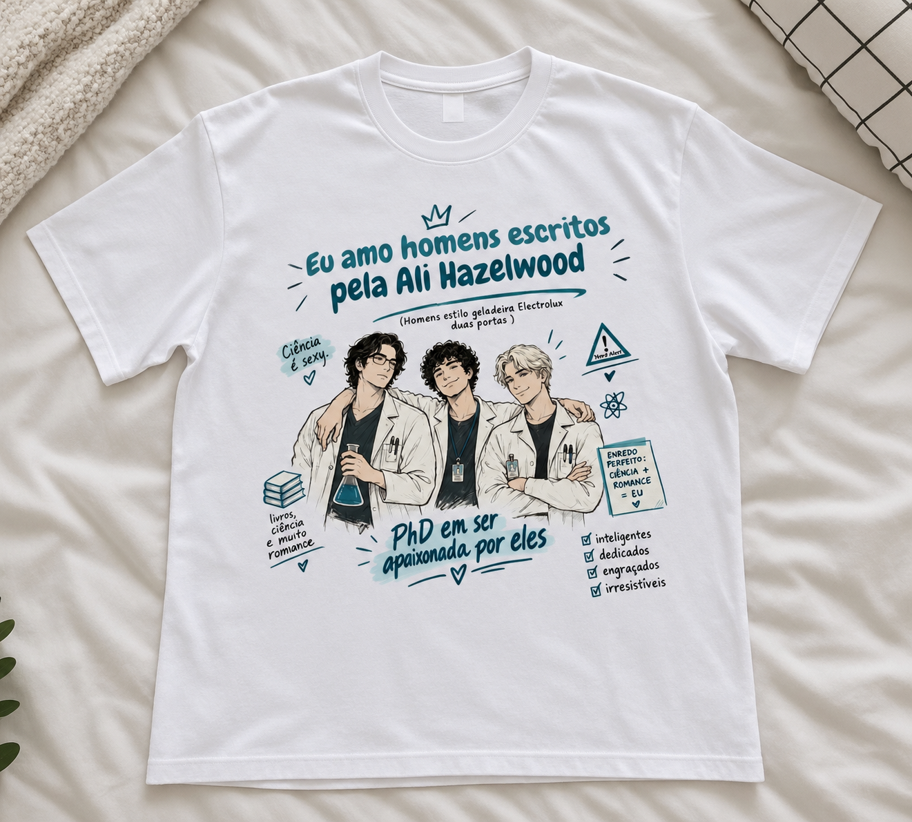 Camiseta Feminina Estampa Ali Hazelwood