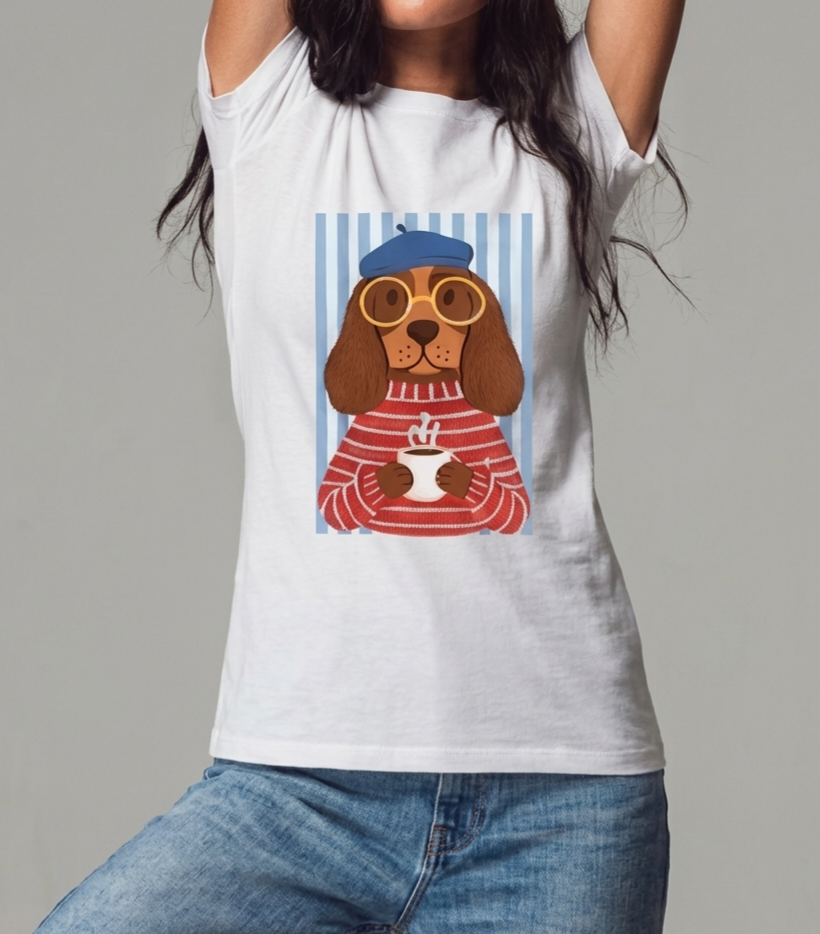 Camisetas Pet Estampadas Velour & Co.