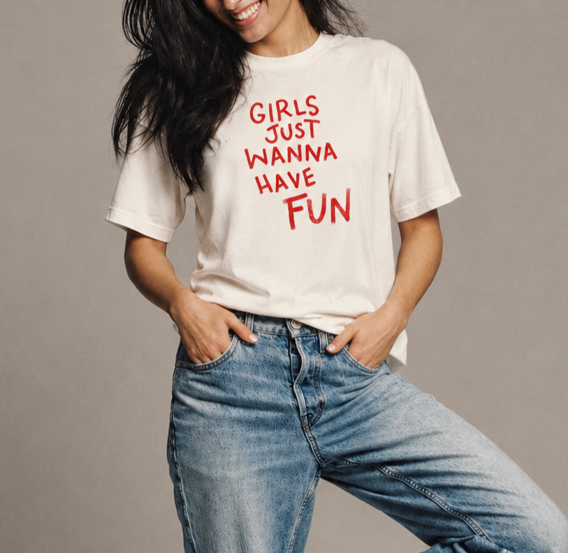 Camiseta Feminina Fun Casual Velour & Co.