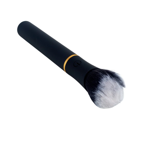 Vibrador com Formato de Pincel de Maquiagem