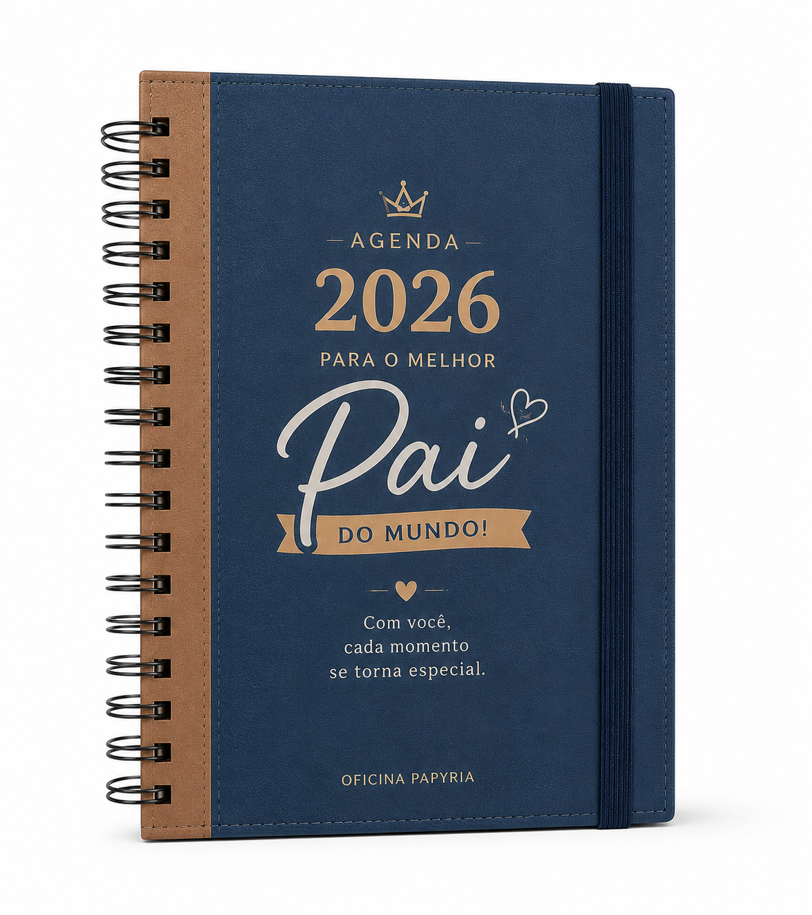 Agenda 2026 Dia dos Pais – Capa Personalizada