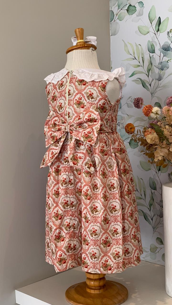Vestido Vermelho Cavado Roana