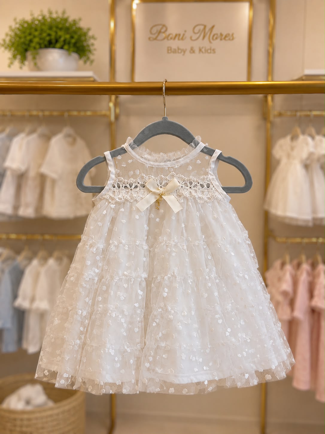 Vestido Marfim Roana