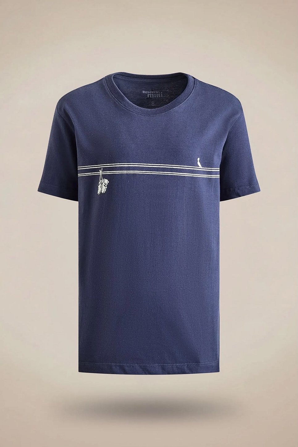Camiseta Mini Reserva- Tênis no Fio