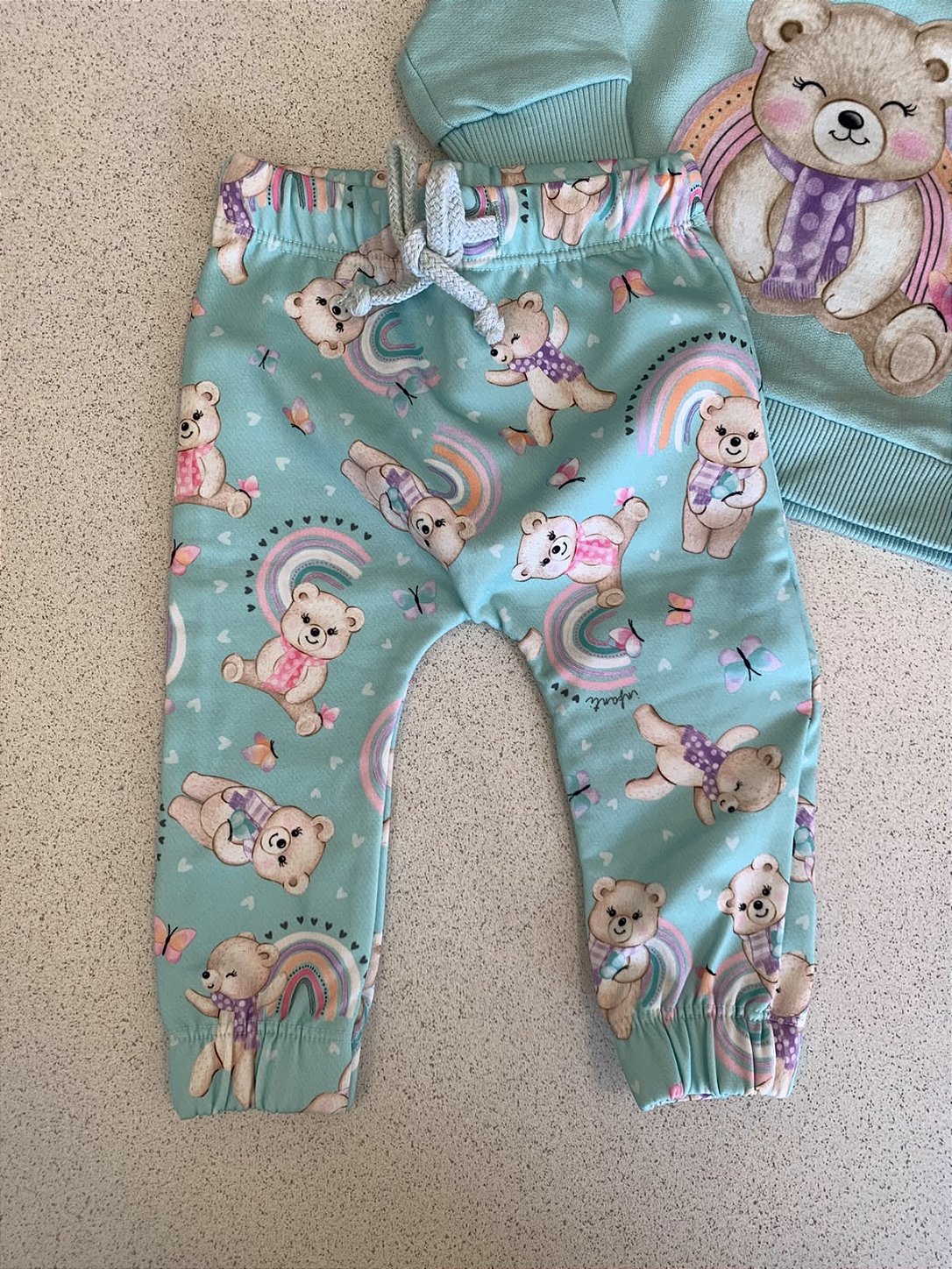 Conjunto Moletom c/ Calça Arco-Íris Infanti