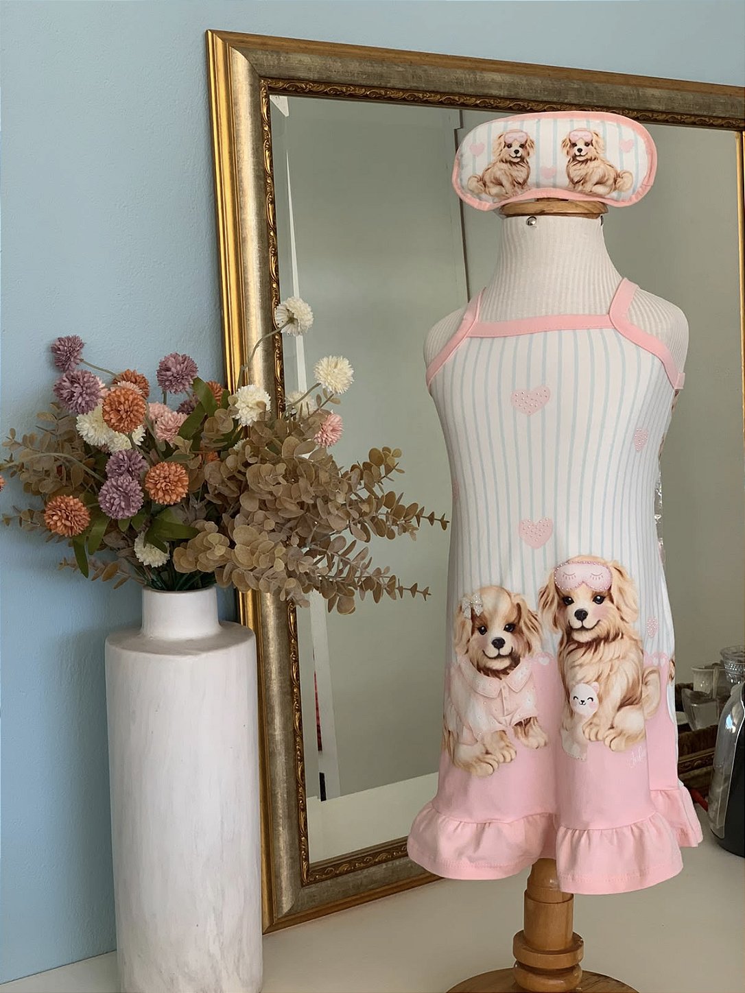 Camisola Malha Cachorrinho c/ Mascara Infanti