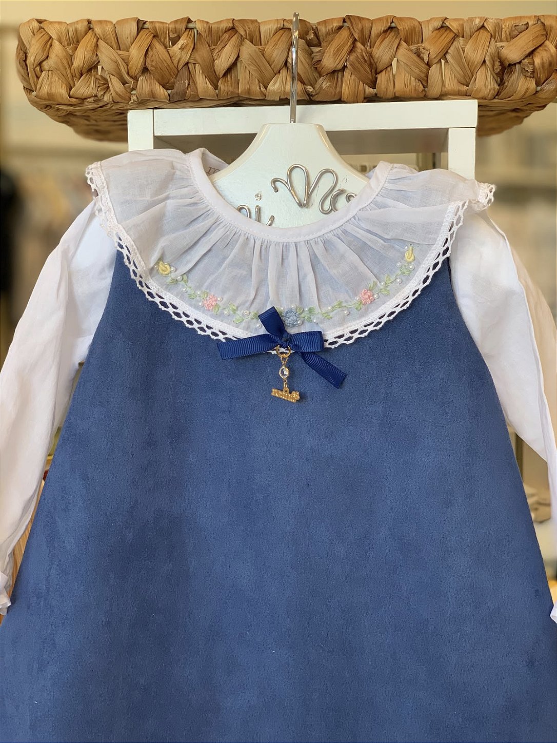 Vestido Azul Escuro