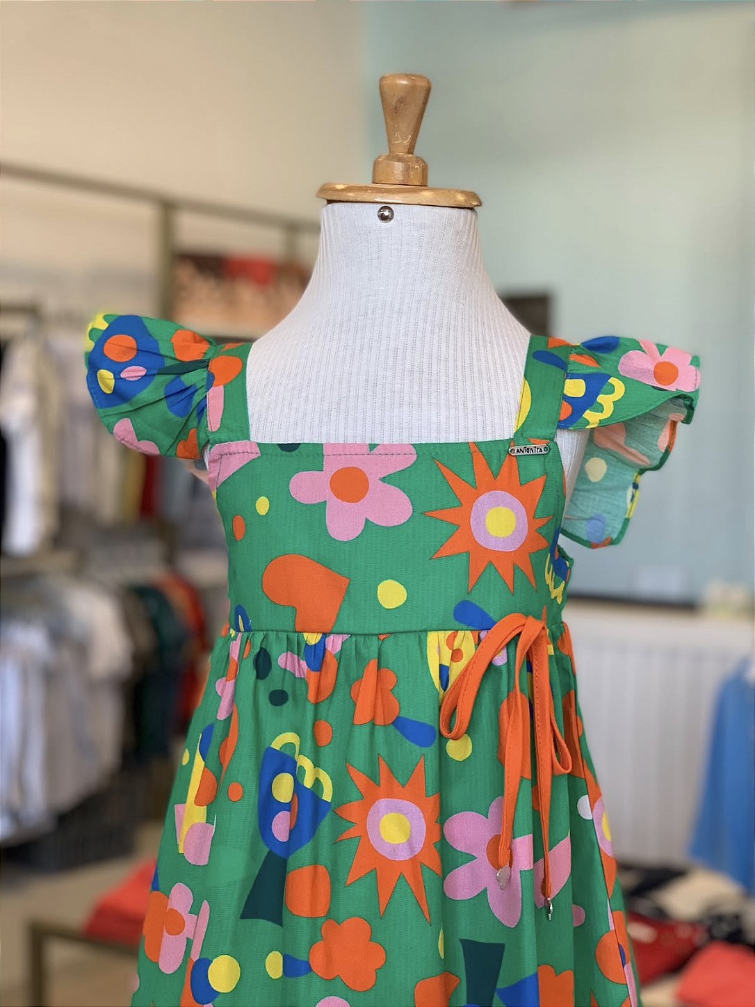 Vestido Bela Arte Florido