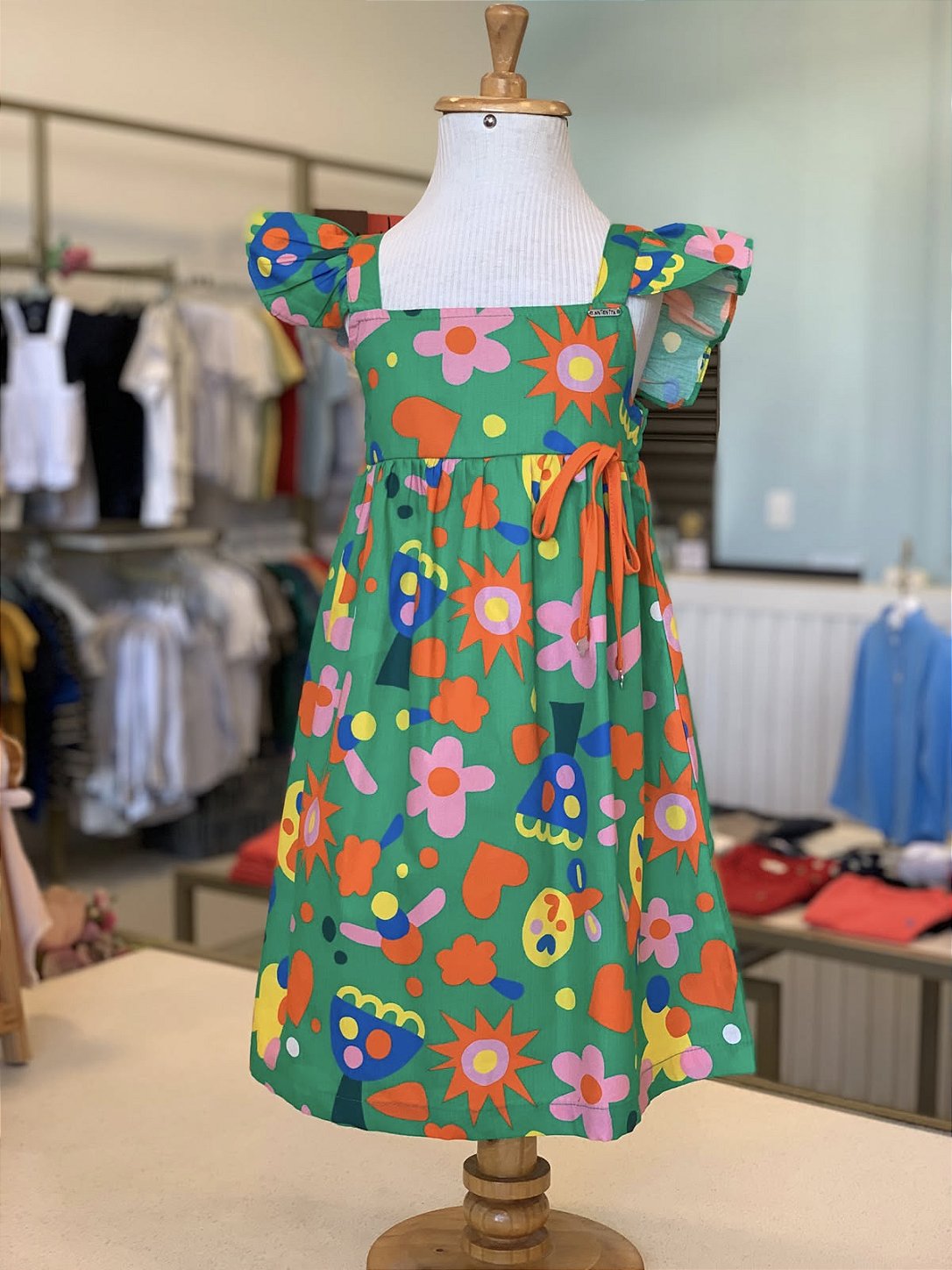 Vestido Bela Arte Florido