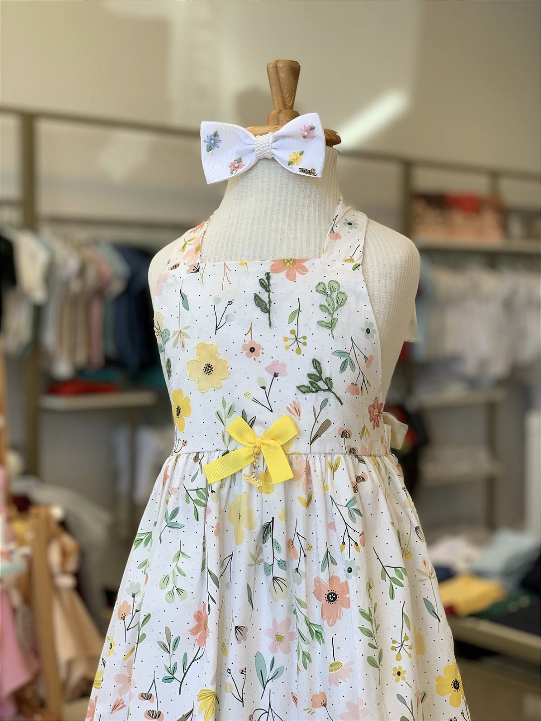 Vestido Encanto Campestre Colorido Roana