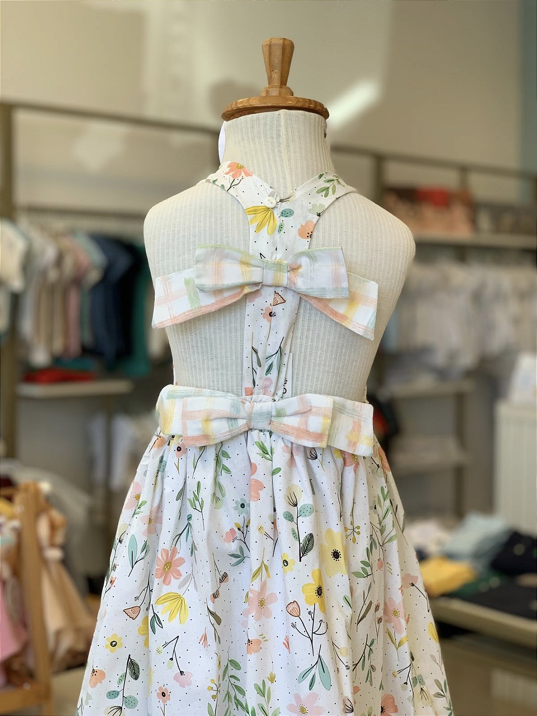 Vestido Encanto Campestre Colorido Roana