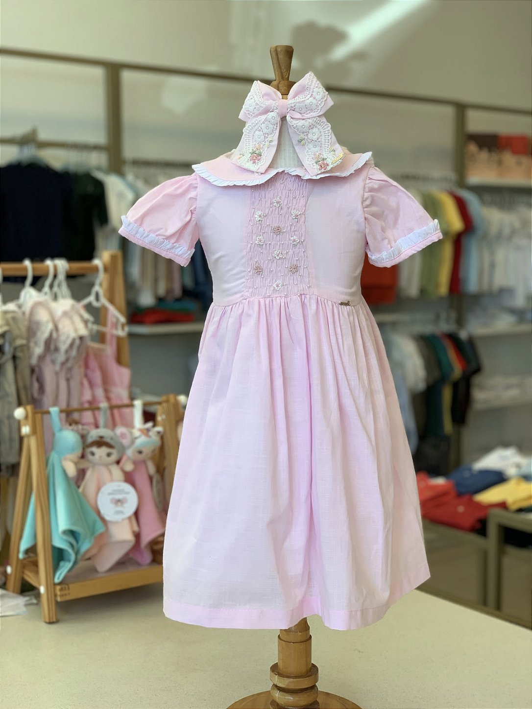 Vestido Rosa Roana