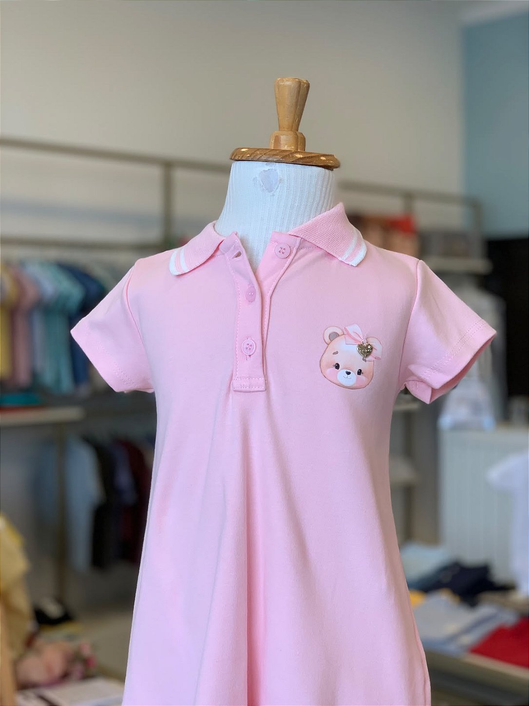 Vestido Polo MC Rosa Infanti