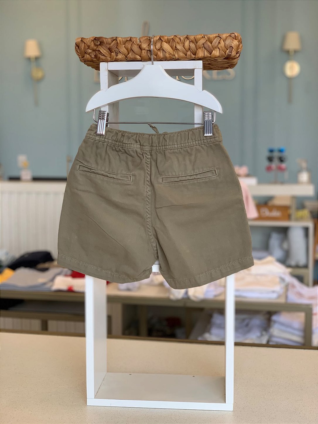 Bermuda Mini Elastico Light - Militar Reserva