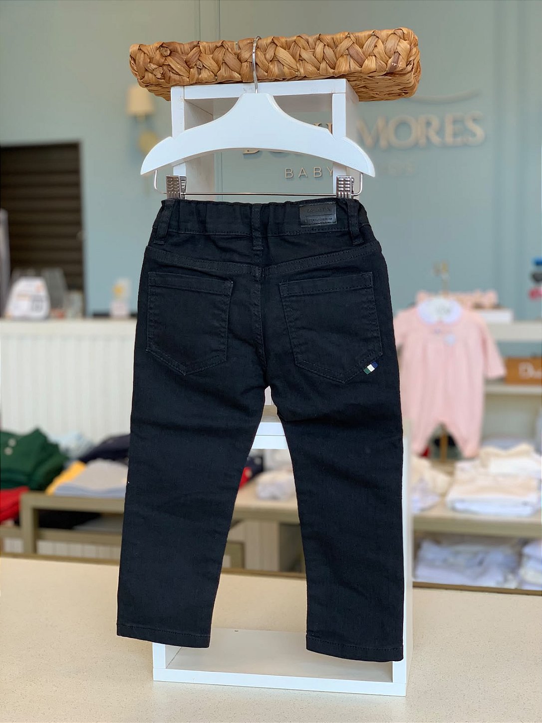 Calça Jeans Mini Indigo Black Reserva