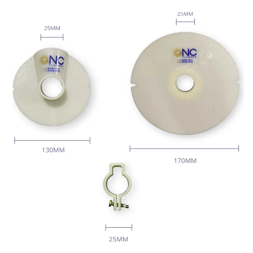 Flanges Para Grauteamento Horizontal De Tubos De 25mm - Membrana