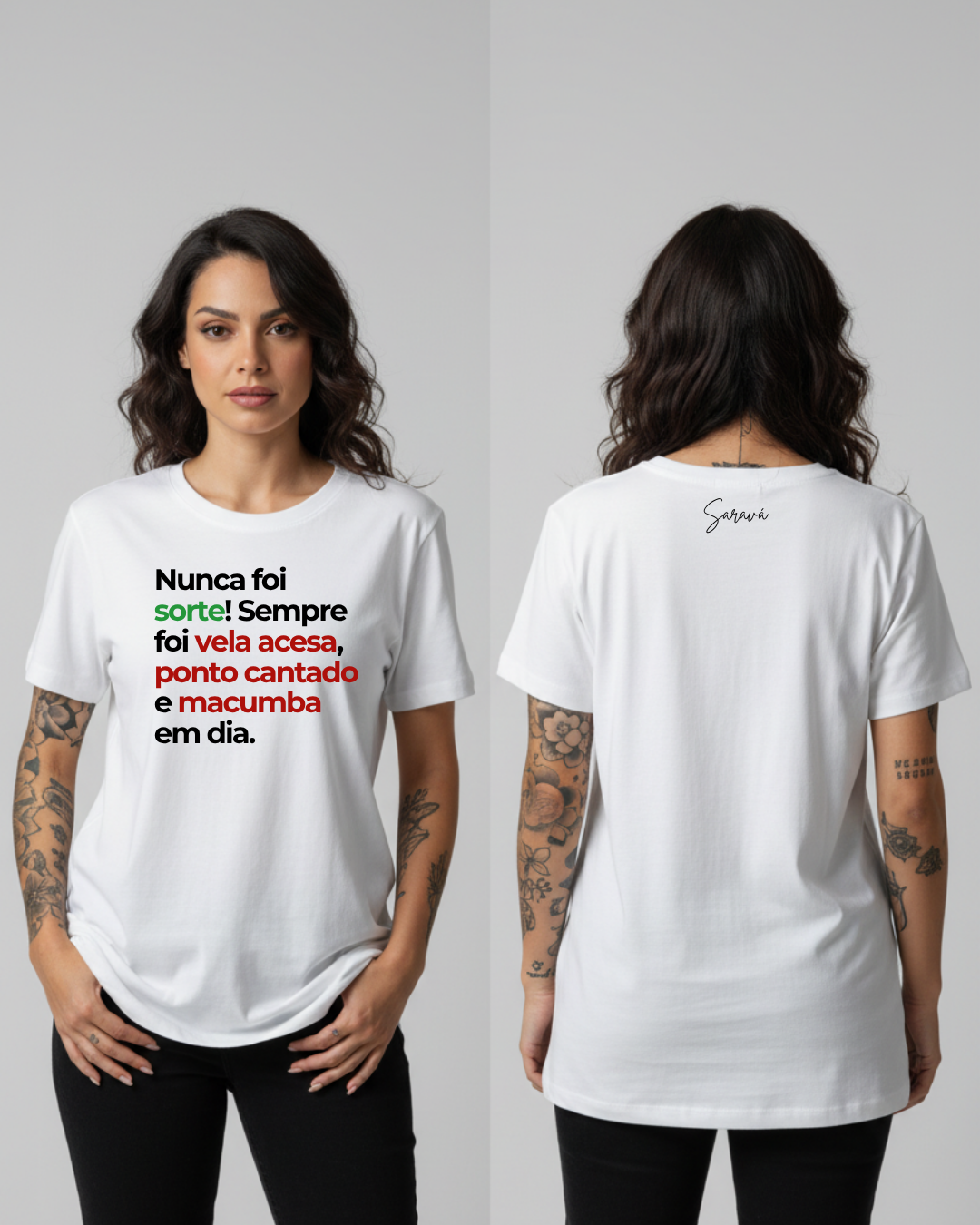 Camiseta Macumba em dia